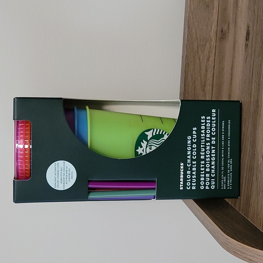Starbucks  cold cups